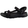 Skechers Go Walk Flex Sandal Illuminate Damen Sandalen Schwarz