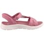 Skechers Go Walk Flex Sandal Illuminate Damen Sandalen Rosa