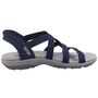 Skechers Reggae Slim Stretch Flex Damen Sandalen Blau