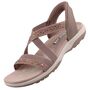 Skechers Reggae Slim Summer Sparkle Damen Sandalen Braun
