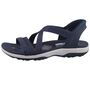 Skechers Reggae Slim Summer Sparkle Damen Sandalen Blau