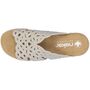 Rieker Damen Keil-Pantoletten Beige