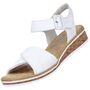 Rieker Damen Keil-Sandaletten Wei�
