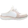 Rieker Damen Pantoletten Wei�/Rose