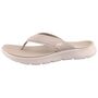 Skechers Go Walk Flex Sandal Holly Damen Zehentrenner Beige