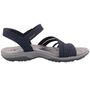 Skechers Reggae Slim Coffee Run Damen Sandalen Blau