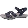 Skechers Reggae Slim Coffee Run Damen Sandalen Blau
