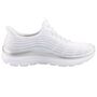 Skechers Slip-ins Summits Plus Soft Luster Damen Sneaker Wei�