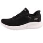 Skechers Slip-Ins Bobs Squad Chaos Current Muse Damen Sneaker Schwarz/Wei�