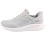 Skechers Slip-Ins Bobs Squad Chaos Current Muse Damen Sneaker Hellgrau