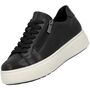 Rieker Damen Plateau Sneaker Schwarz