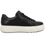 Rieker Damen Plateau Sneaker Schwarz
