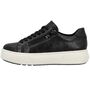 Rieker Damen Plateau Sneaker Schwarz