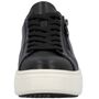 Rieker Damen Plateau Sneaker Schwarz