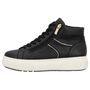 Rieker Damen Plateau High Top Sneaker Schwarz