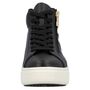 Rieker Damen Plateau High Top Sneaker Schwarz