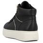 Rieker Damen Plateau High Top Sneaker Schwarz