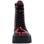 Rieker Damen Leder Stiefelette Bordeaux