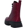 Rieker Damen Leder Stiefelette Bordeaux