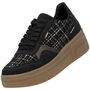 Rieker Damen Sneaker Schwarz