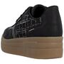 Rieker Damen Sneaker Schwarz