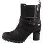 Mustang Damen Stiefelette Schwarz