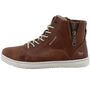 Mustang Damen High Top Sneaker Braun