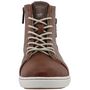 Mustang Damen High Top Sneaker Braun