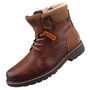 Dockers by Gerli Herren Leder Stiefel gefttert Braun