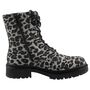 Dockers by Gerli Damen Stiefelette Schwarz/Leopard