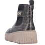 Rieker Damen Chelsea Boots Leopard/Grau