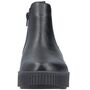 Rieker Damen Chelsea Boots Schwarz