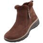Skechers Easy Going - Cool Zip Damen Stiefelette Braun