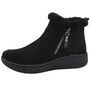 Skechers Wilshire BLVD-Fresh Zip Damen Stiefelette Schwarz