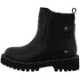 Mustang Damen Chelsea Boots Schwarz