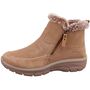 Skechers Easy Going - Cool Zip Damen Stiefelette Hellbraun