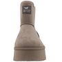 Mustang Damen Plateau Chelsea Boots gef�ttert Beige