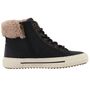 Mustang Damen High Top Sneaker Schwarz