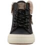 Mustang Damen High Top Sneaker Schwarz