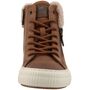 Mustang Damen High Top Sneaker Braun