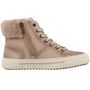 Mustang Damen High Top Sneaker Beige