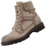 Mustang Damen TEX-Stiefelette gef�ttert Beige