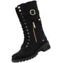 Mustang Damen TEX-Stiefel gef�ttert Schwarz