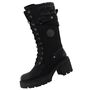 Mustang Damen Stiefel Schwarz