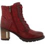 Mustang Damen Stiefelette Bordeaux