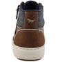 Mustang Herren High Top Sneaker Braun