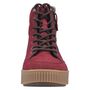 Rieker Damen TEX Plateau Stiefelette gef�ttert Rot