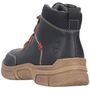 Rieker Damen Stiefelette Schwarz - Extra Weit