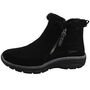 Skechers Easy Going - Cool Zip Damen Stiefelette Schwarz
