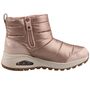 Skechers Uno Rugged Puffer Daze Damen Stiefelette Ros�gold
